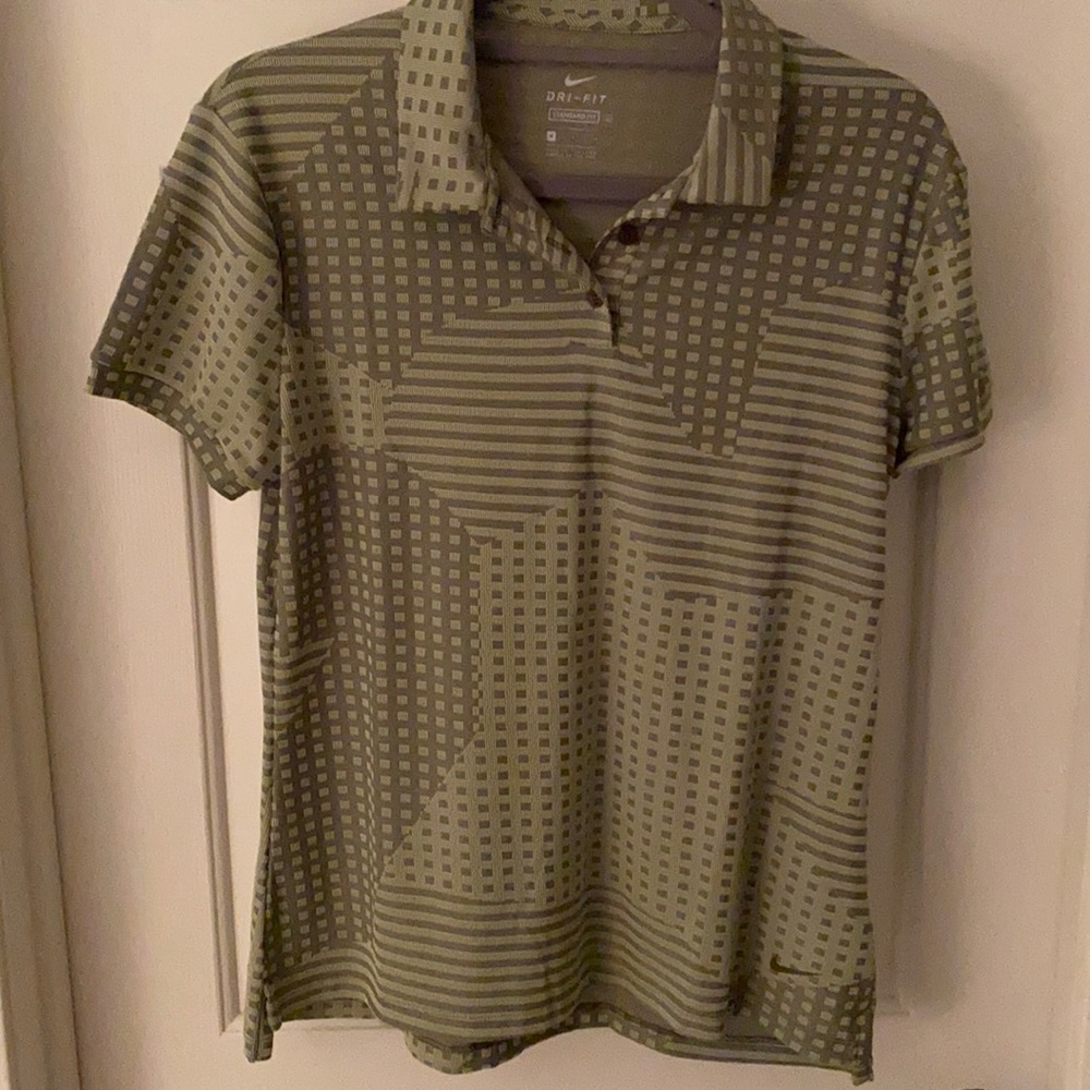 Nike golf shirt.
